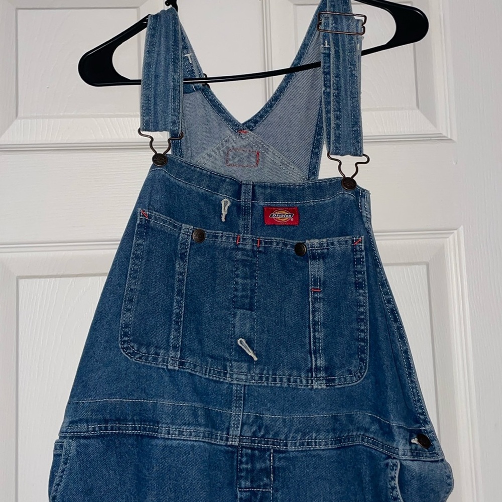 Dickies Stonewashed Indigo Bib Overalls